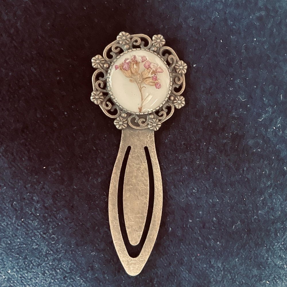 Bookmark Floral Metal NEW